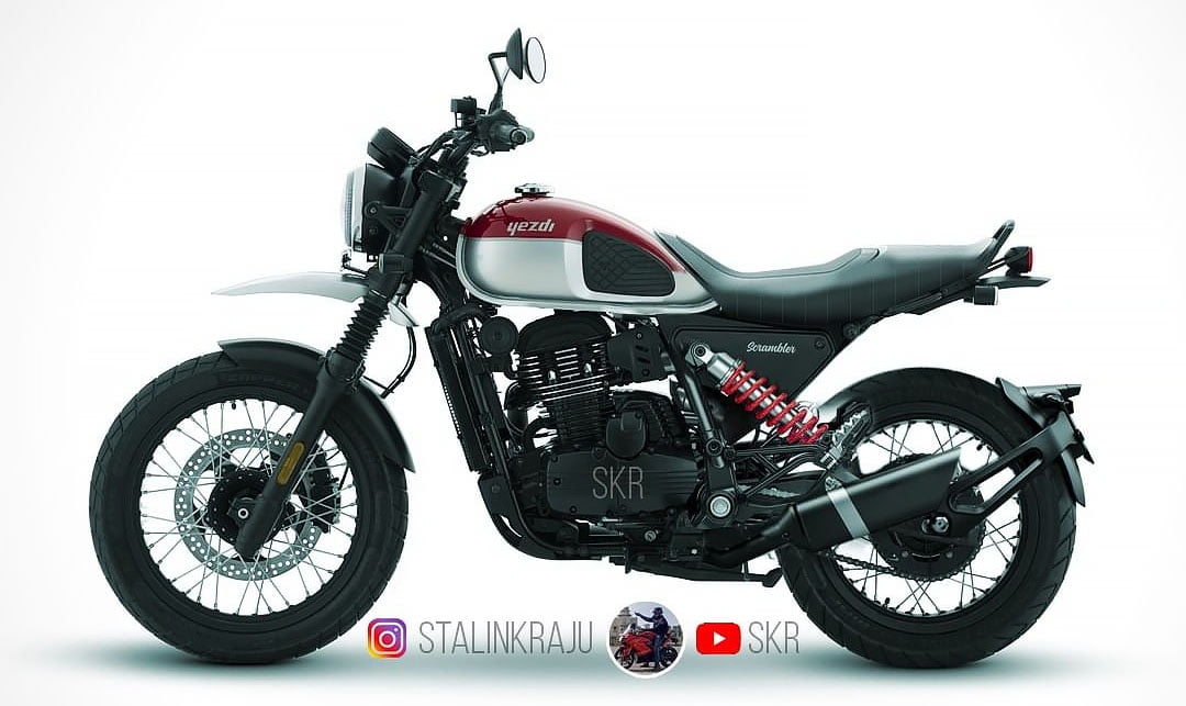 The Redesigned Yezdi Scrambler Looks More Sporty Than Before