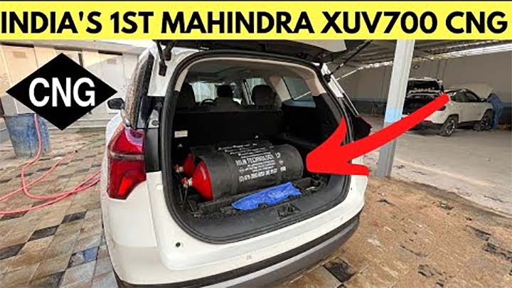 mahindra xuv700 cng boot space