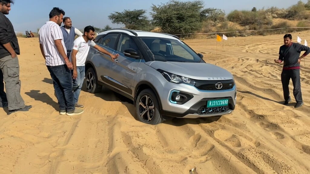 Nexon EV Off-roading Trip Goes Wrong WATCH