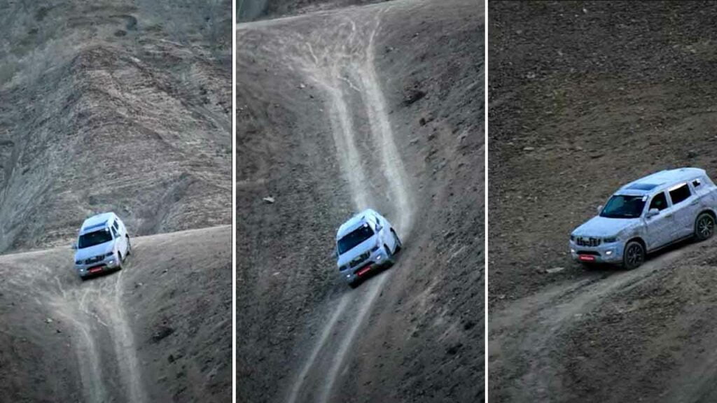 next generation mahindra scorpio ladakh off roading