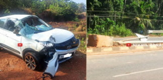 WATCH Passengers Survive As Tata Nexon Destroys Divider