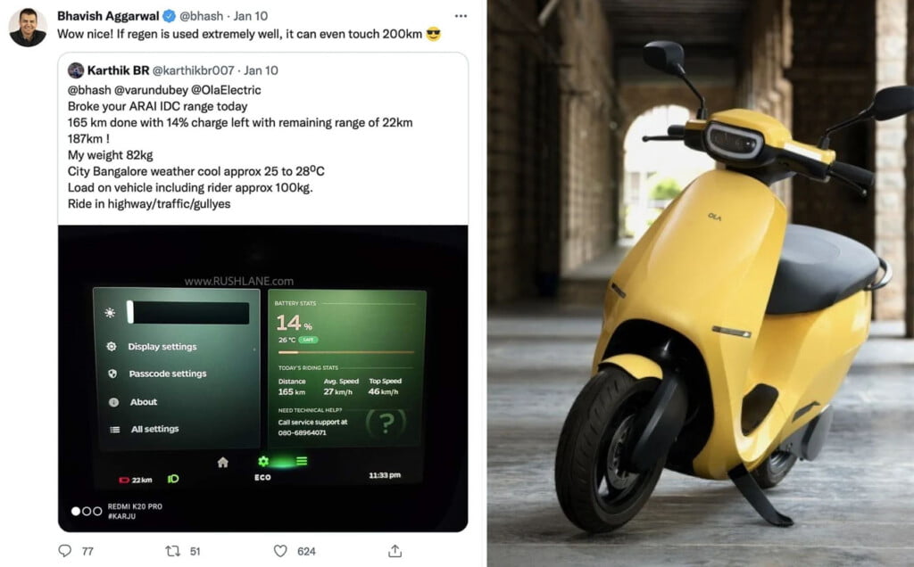 Ola Scooter Buyer Puts Arai Claim to Shame Car Blog India Ola Scooter Buyer Puts Arai Claim to Shame