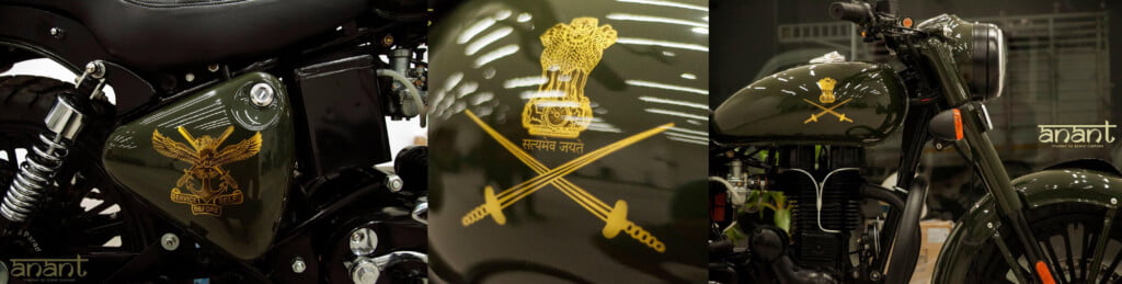 Latest Royal Enfield Modification from Eimor Pays Homage to Indian Army