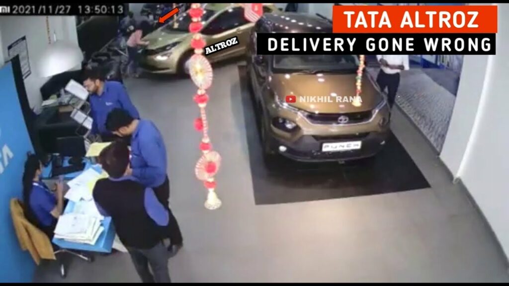 tata altroz showroom delivery gone wrong