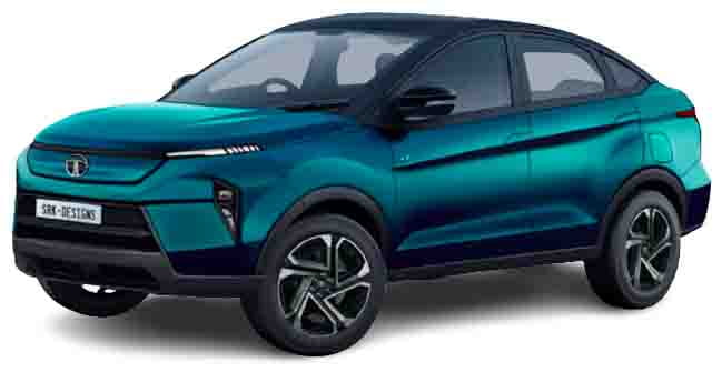 tata nexon ev front three quarters