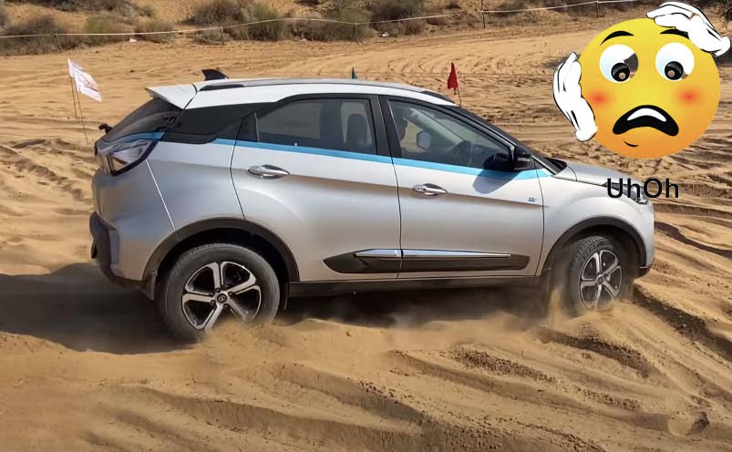 tata nexon off-roading uh-oh