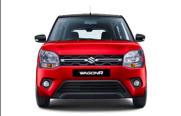 2022 Maruti WagonR facelift Dual Tone Red Black Front 