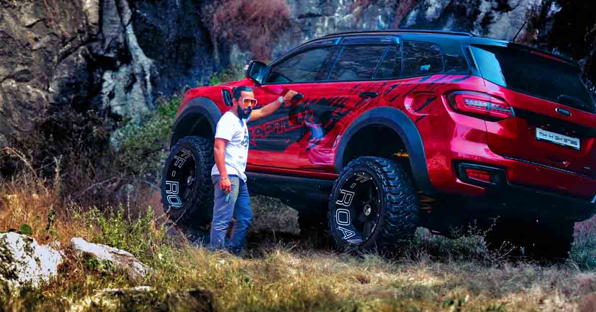 ford endeavour conversion to raptor worth rs 28 lakh
