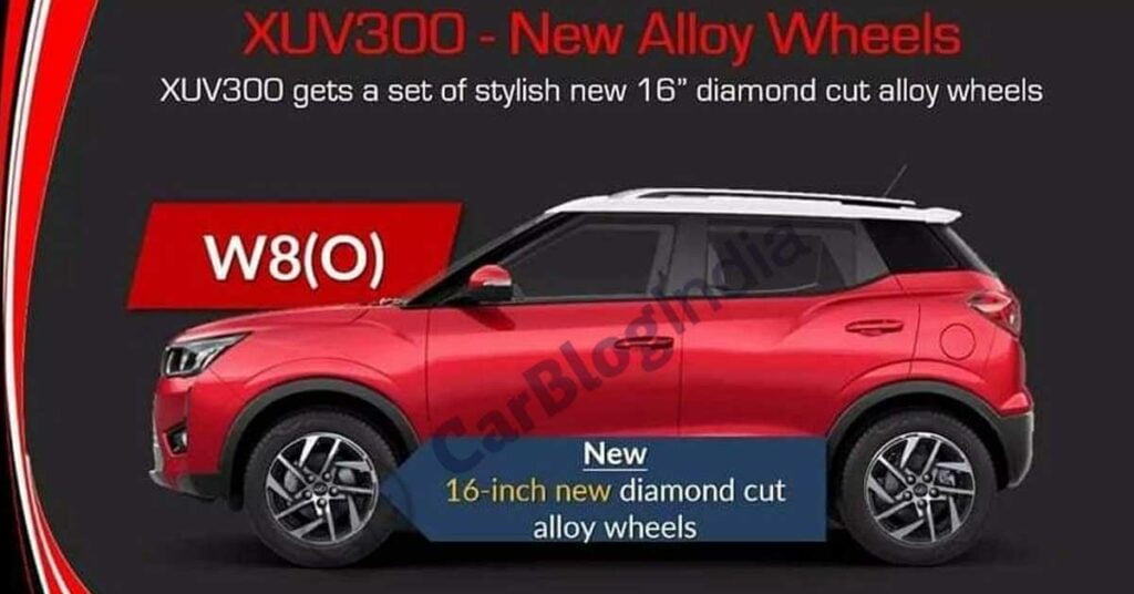 2022 mahindra xuv300 alloys features