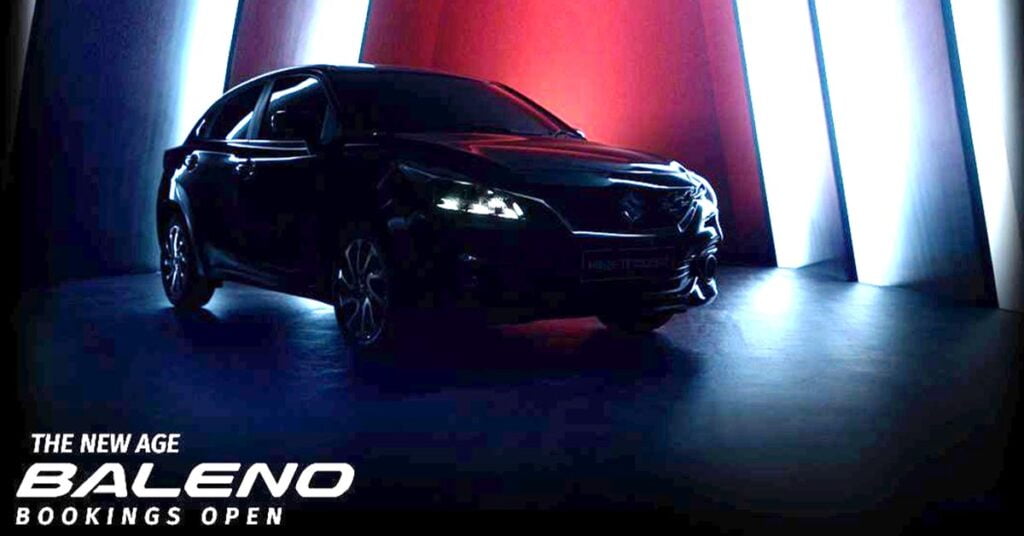 2022 maruti baleno teaser