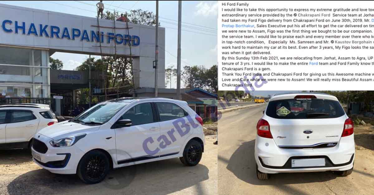 Ford Figo Service Expertise Over 3 Years Leaves Proprietor Ecstatic