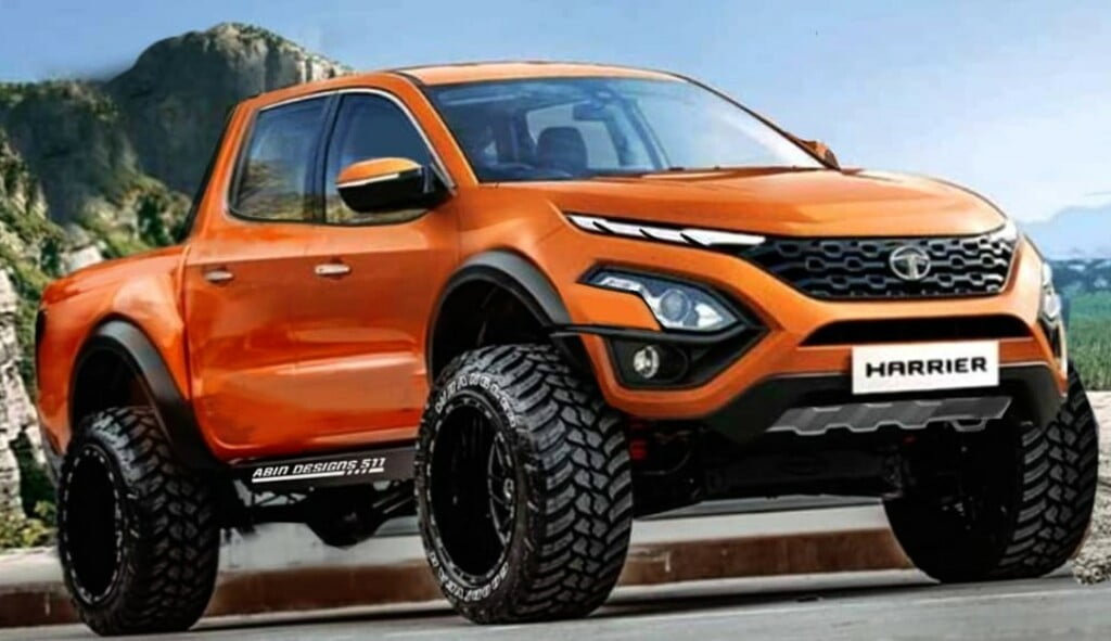 Harrier pickup concept xenon Car Blog India Harrier Pickup Concept Xenon