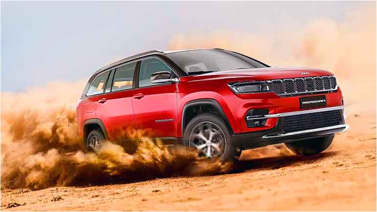 Jeep Meridian Three Row SUV Based on Compass