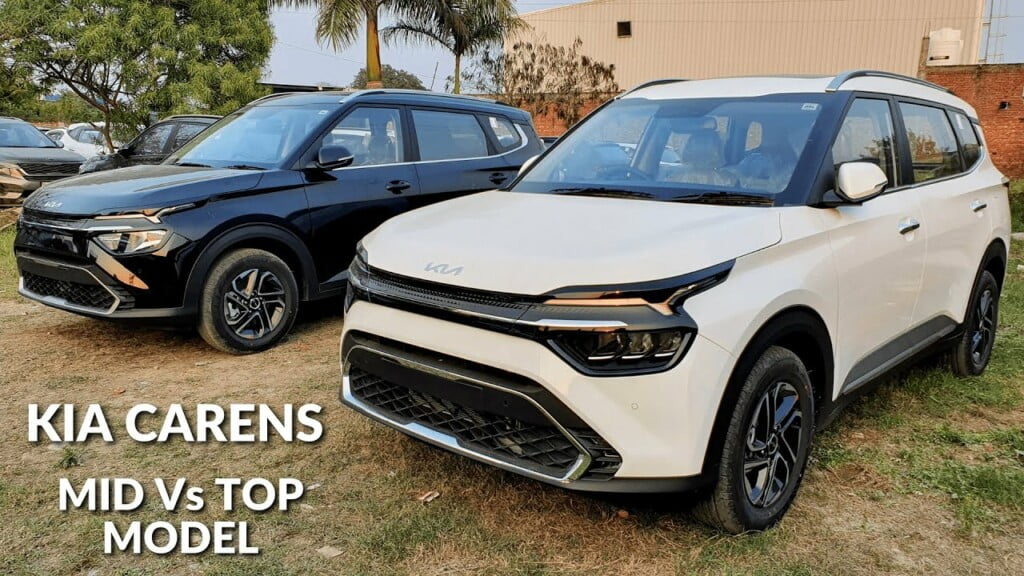 Kia Carens Model Comparison