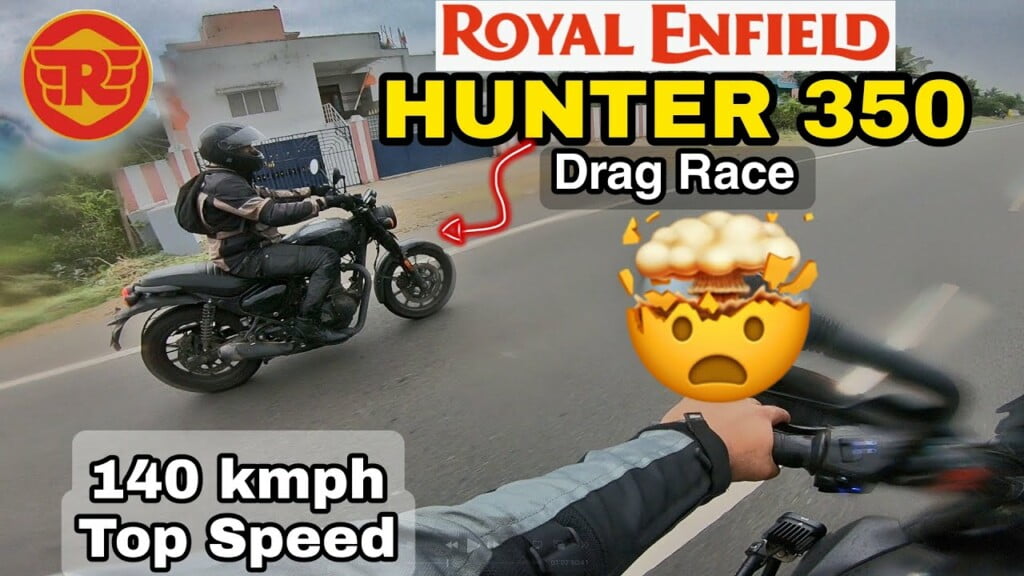 Royal Enfield Hunter Testing