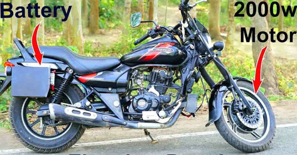 bajaj avenger electric petrol hybrid modification