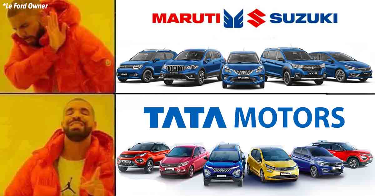 No Ford Proprietor Desires to Swap to Maruti; Tata Most Most popular- SURVEY