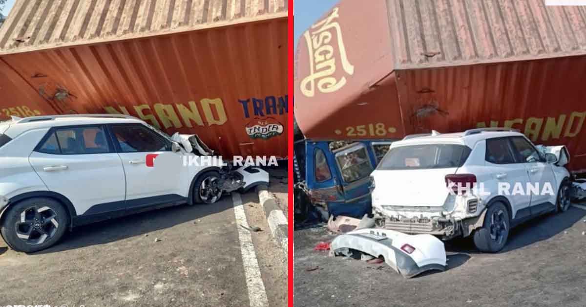 hyundai venue truck accident safety