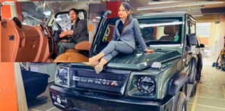 new force gurkha modified interior