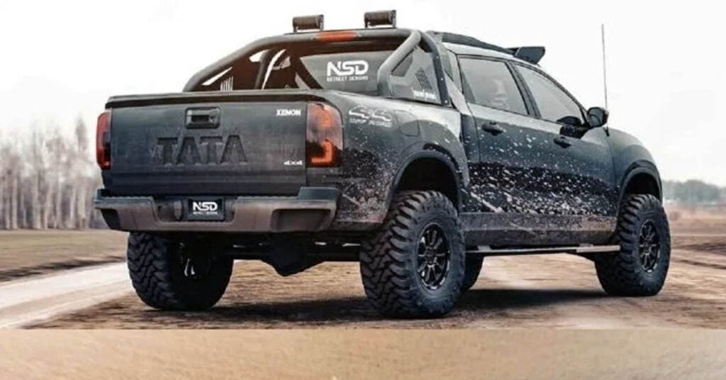 safari inspired new gen tata xenon toyota hilux alternative