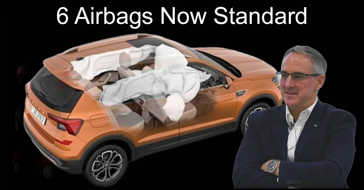 skoda kushaq 6 airbags standard zac hollis