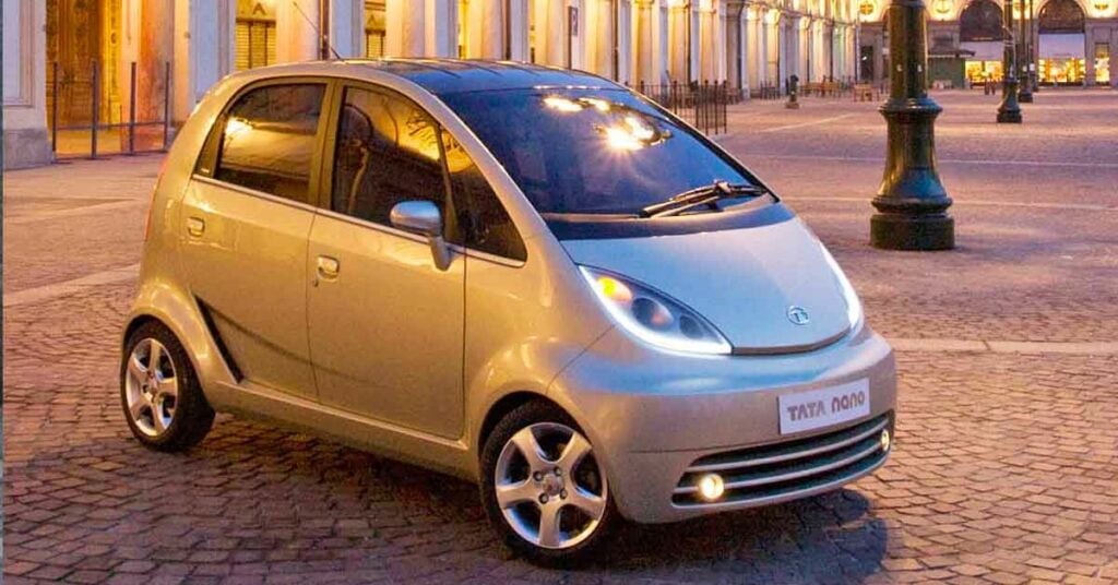 Tata Nano Europa Concept Front Three Quarters