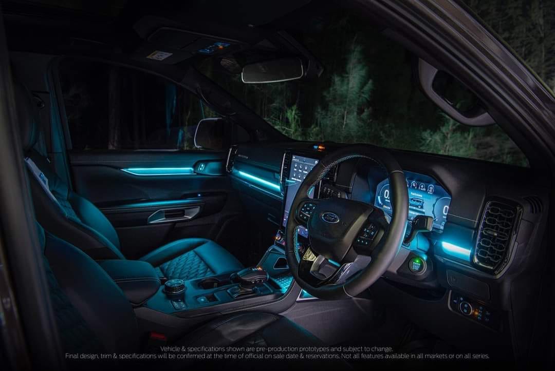 2022 ford endeavour images interior dashboard cabin