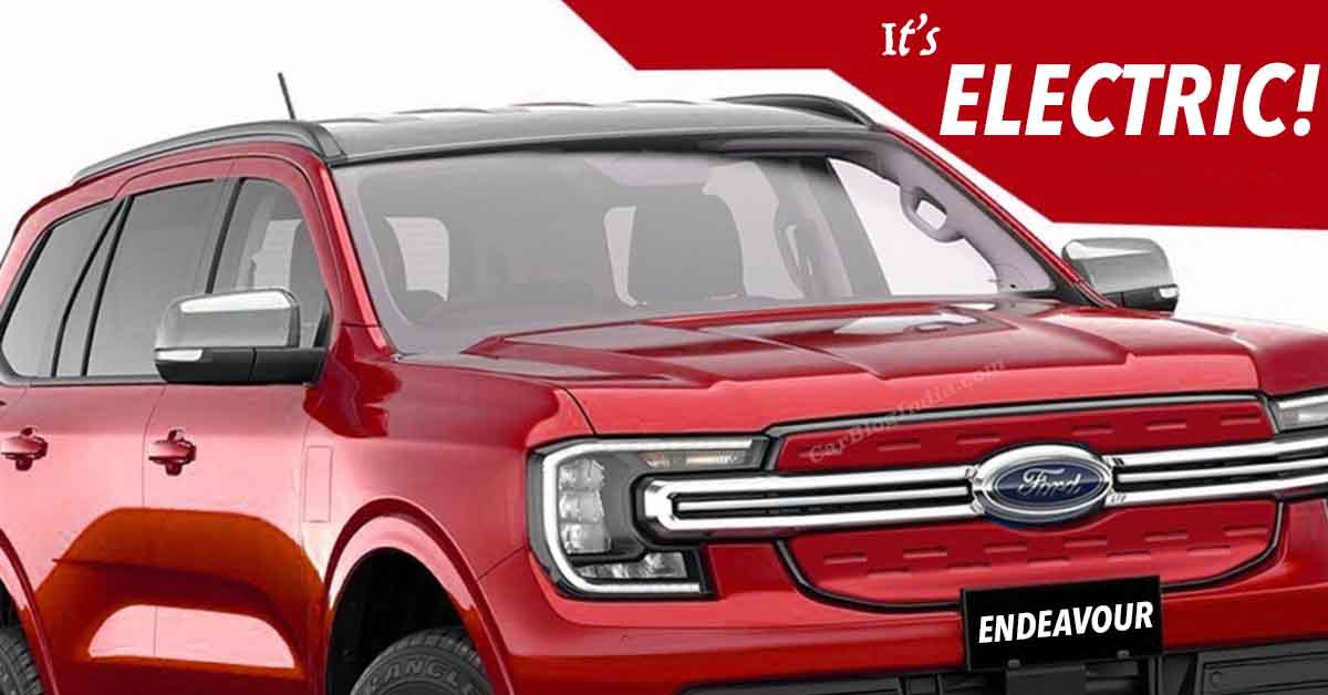 2023 ford endeavour electric featured image