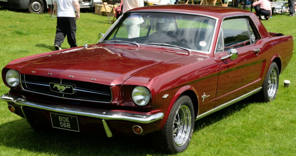 car collection of will smith - 1965 Ford Mustang