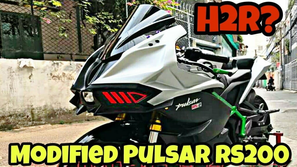 Pulsar Modification Kawasaki H2R