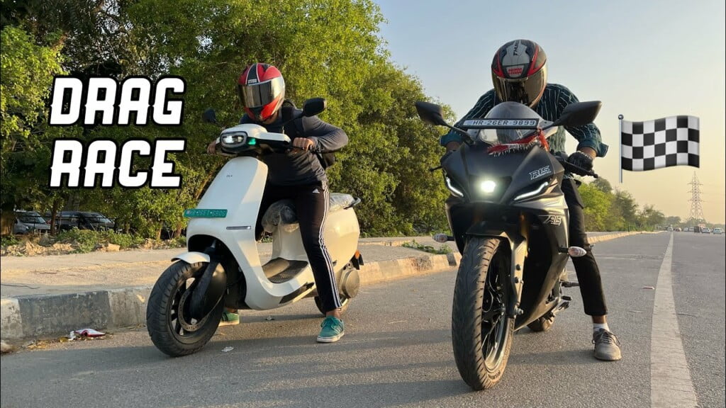 R15 s1 drag race Car Blog India R15 S1 Drag Race