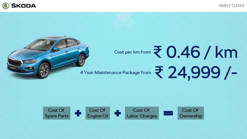 Skoda Slavia Maintenance Cost