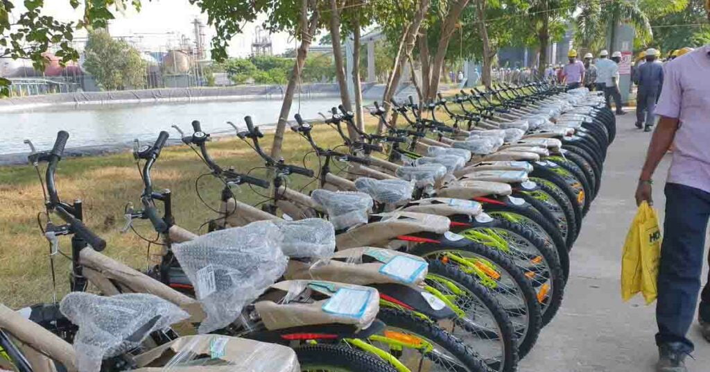 chennai company 142 bicycles employees