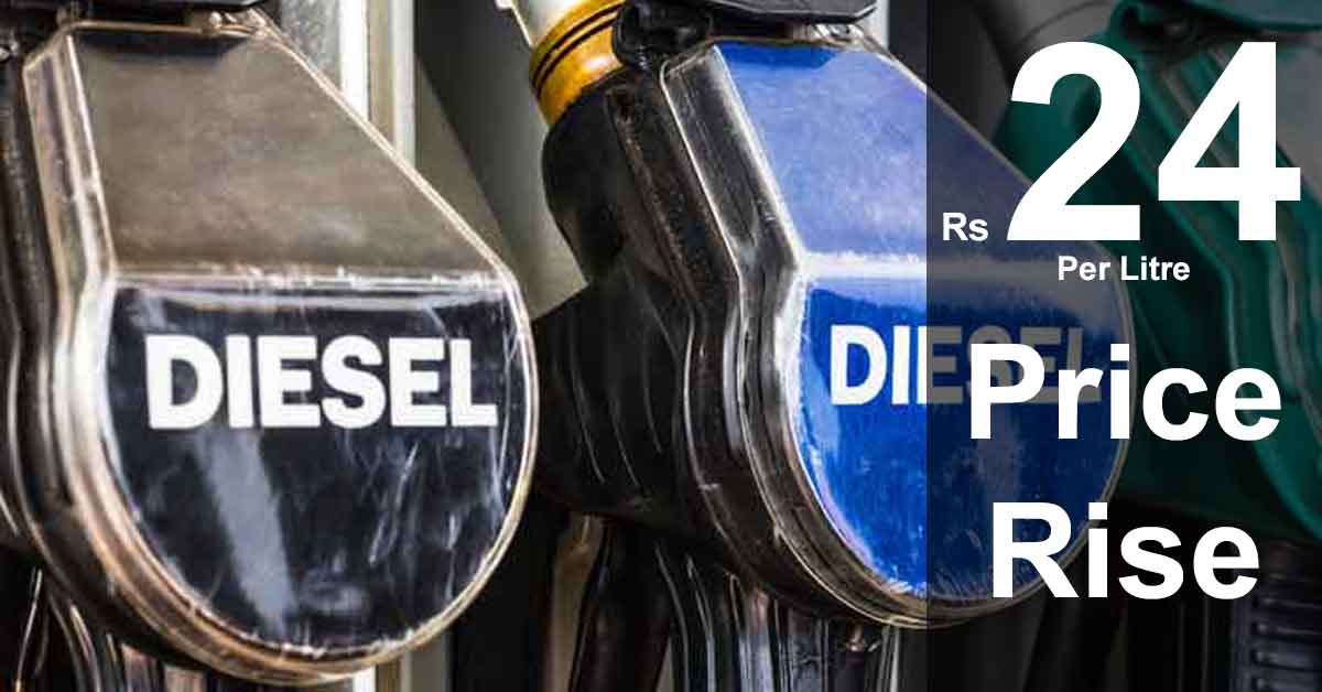 diesel dispenser nozzles price hike
