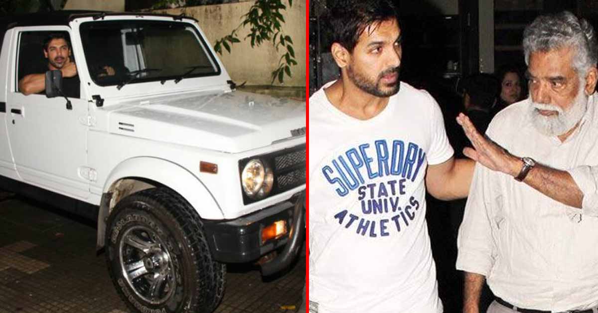 john abraham dad maruti gypsy