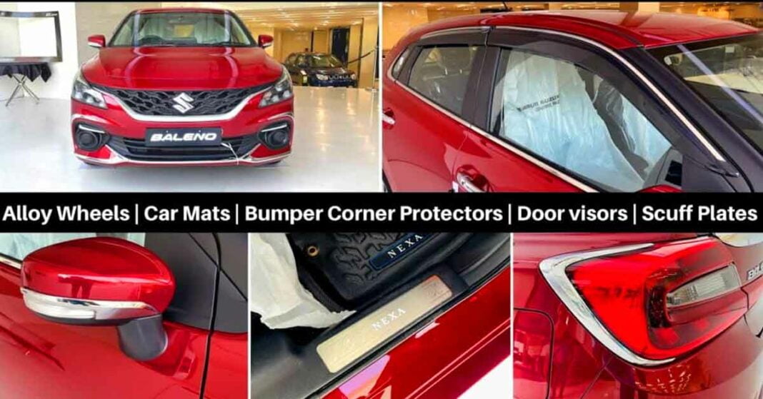 Genuine Accessories for 2022 Maruti Baleno Detailed with Prices » Car