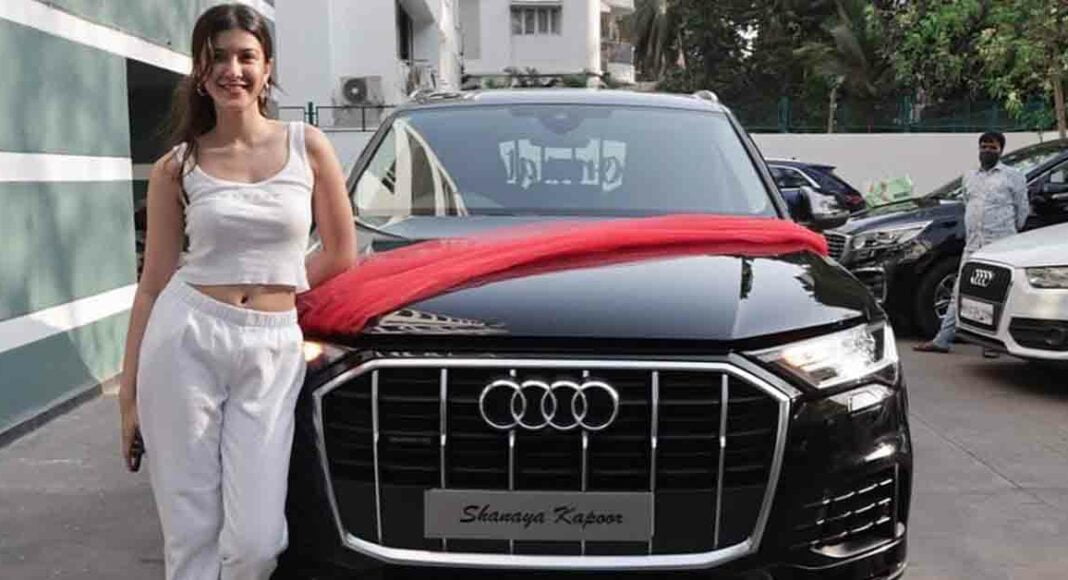 shanaya kapoor new audi q7