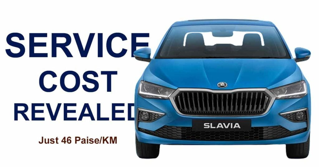 Skoda Slavia Service Cost Revealed
