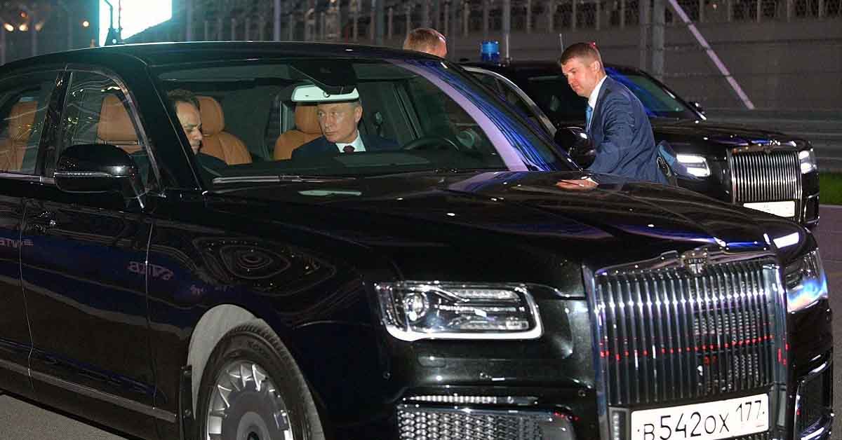 vladamir putin limousine