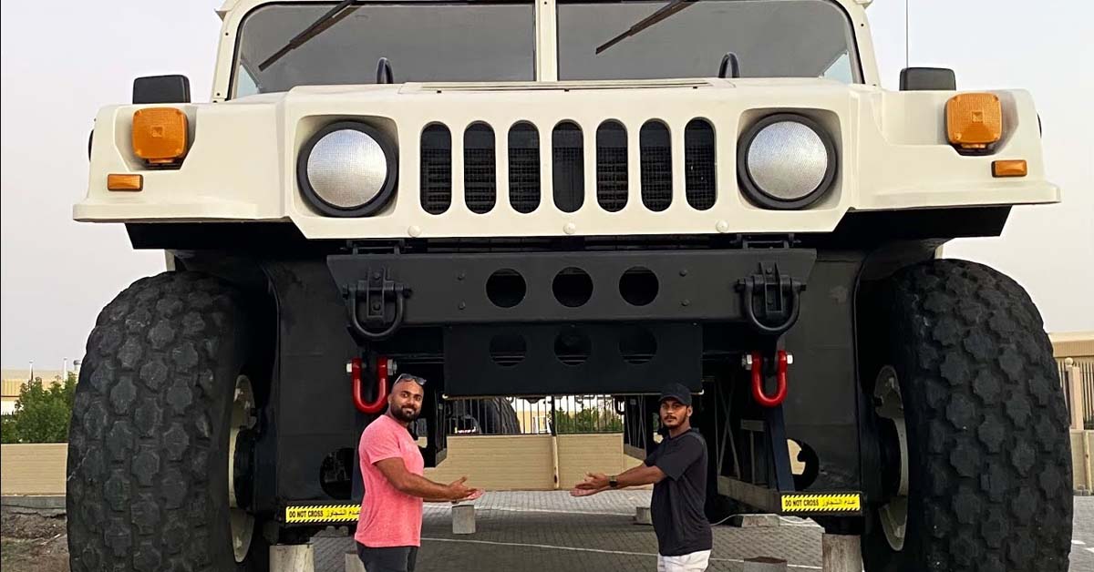 WATCH 21ft Tall World's Biggest Hummer in Walkaround Video