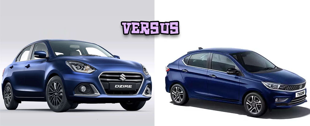 Maruti Dzire Cng Vs Tata Tigor Cng Comparison