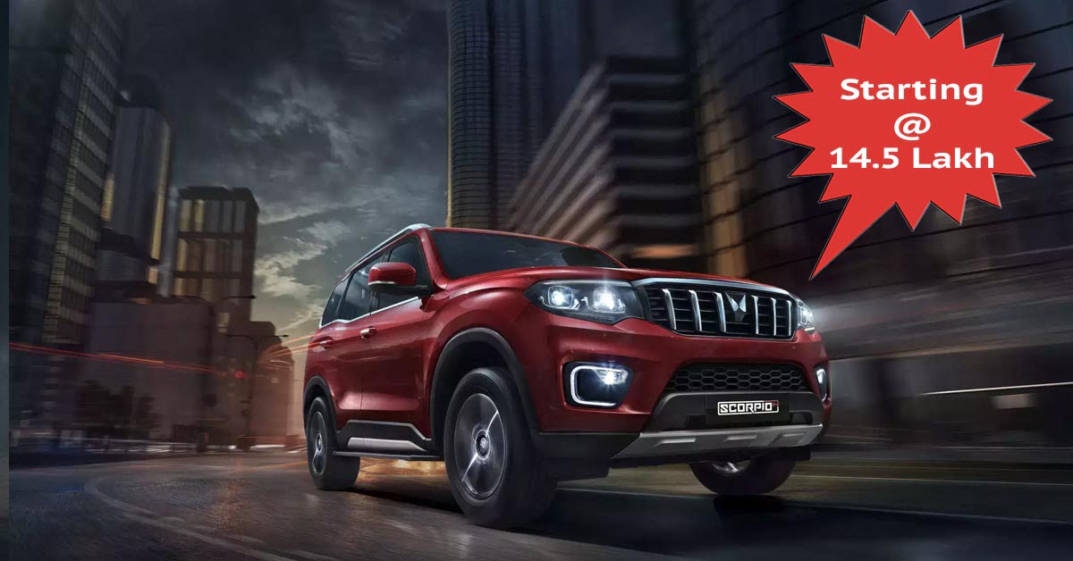 2022 mahindra scorpio n price