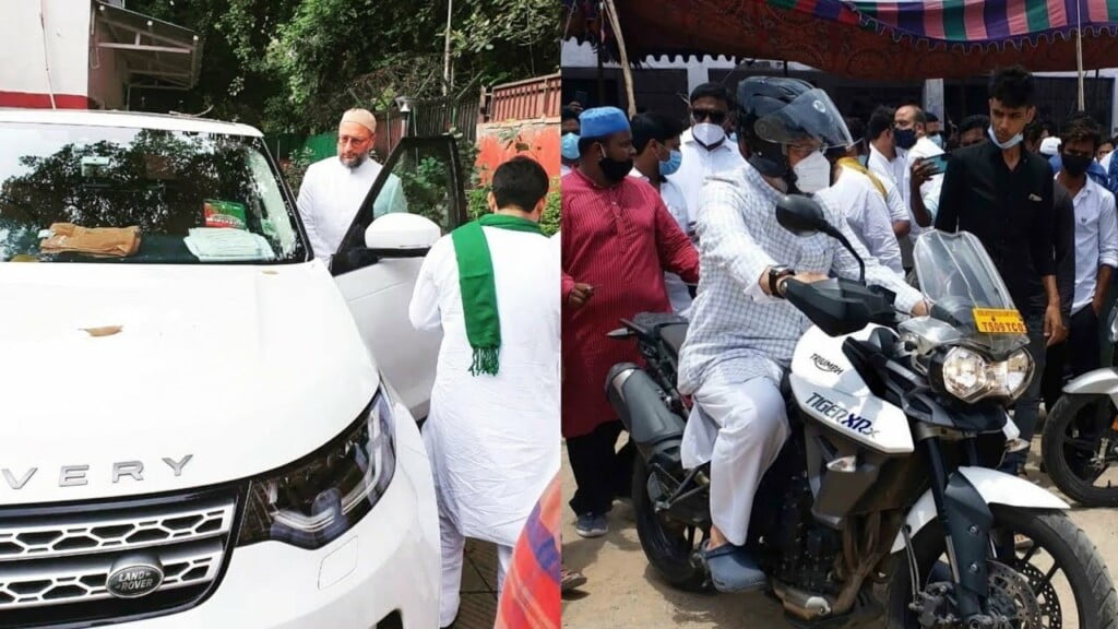 Asaduddin Owaisi Land Rover Discovery