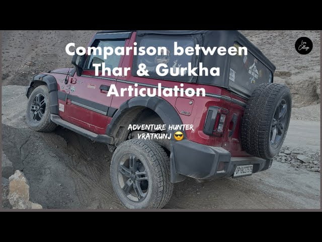 Gurkha Thar Compared Spiti 