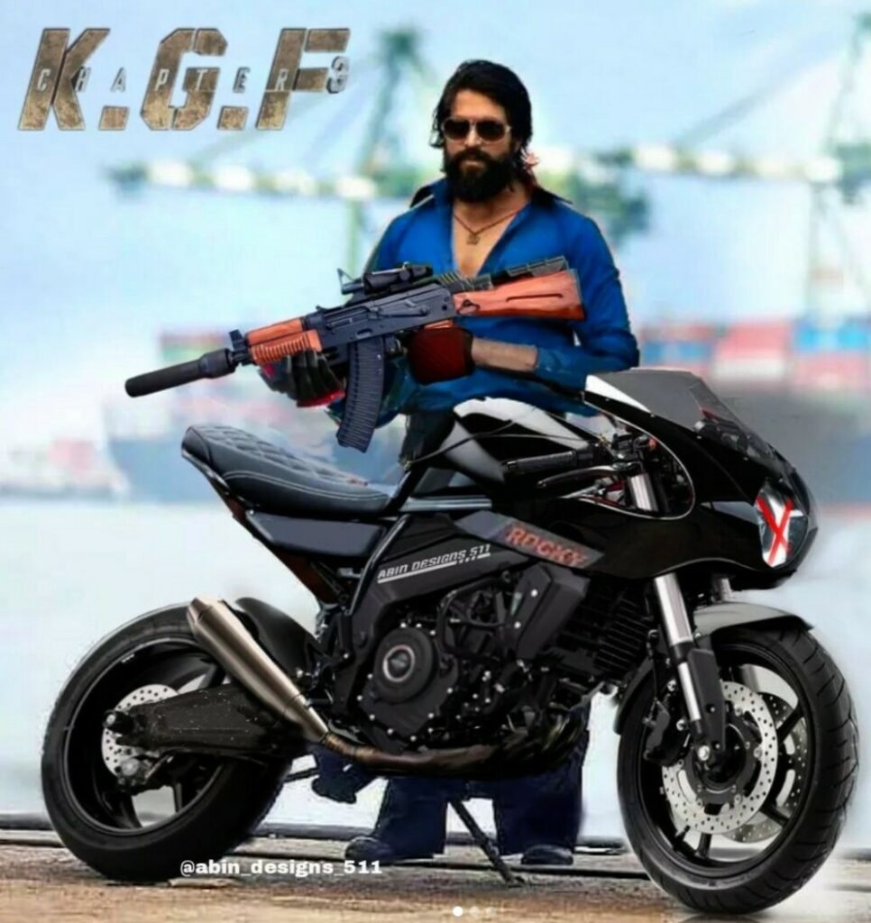 KGF Inspired Bajaj Pulsar KTM