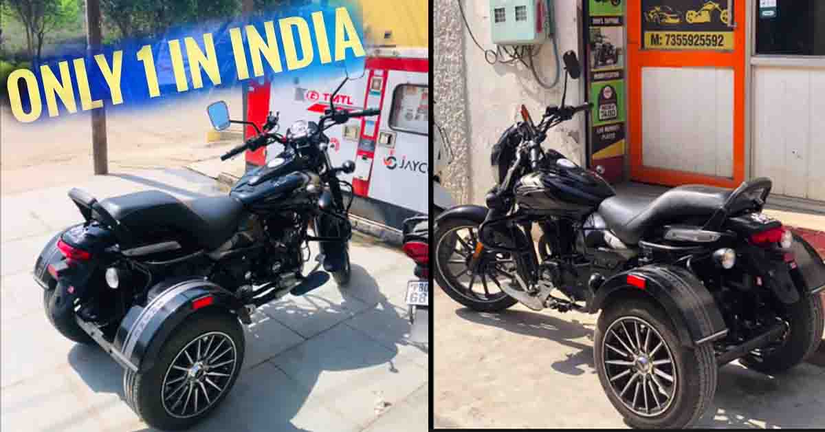 bajaj avenger 160 trike