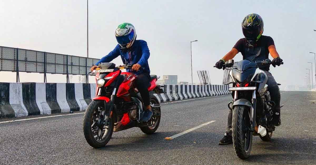 bajaj pulsar n250 vs ns200 bs4