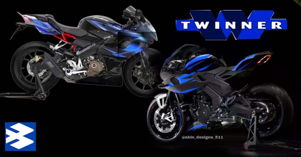 bajaj twinner images front side