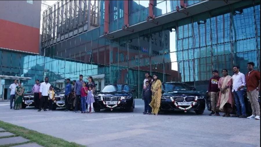 chennai kissflow bmw 5-series handing over ceremony