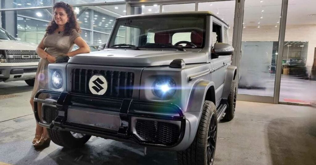 G wagon Inspired Suzuki Jimny Indian Vlogger